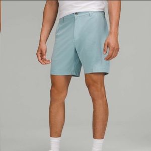 lululemon Men’s Commission Classic-Fit Short 7” Ventlight Breeze Blue Sz 30